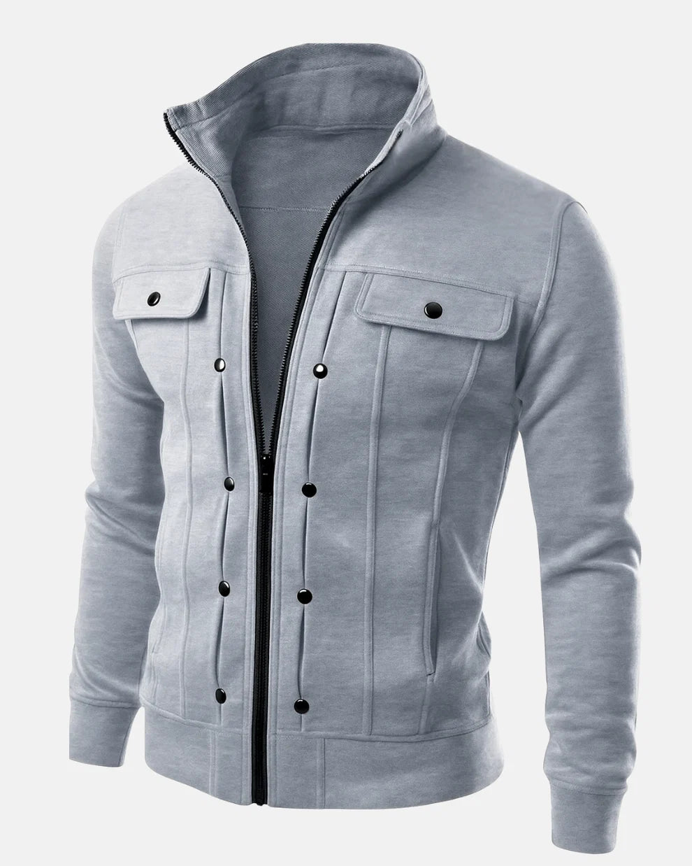 Pack Of Two Black & Grey Mexican Zipper Jacket