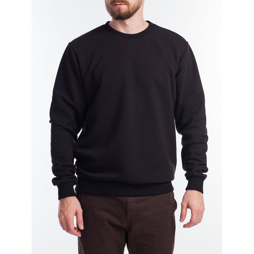 Black Basic Sweat Shirt
